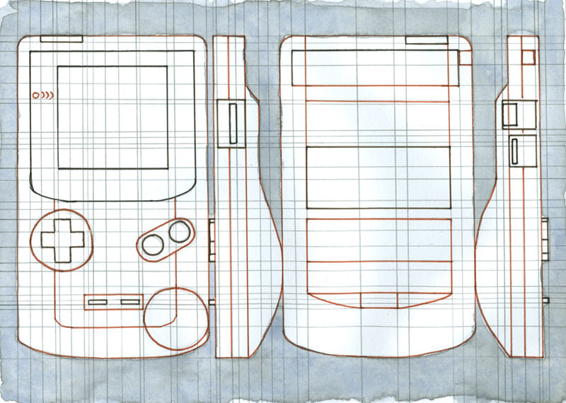 Gameboy Color Diagram by seasonaldragon1 on DeviantArt