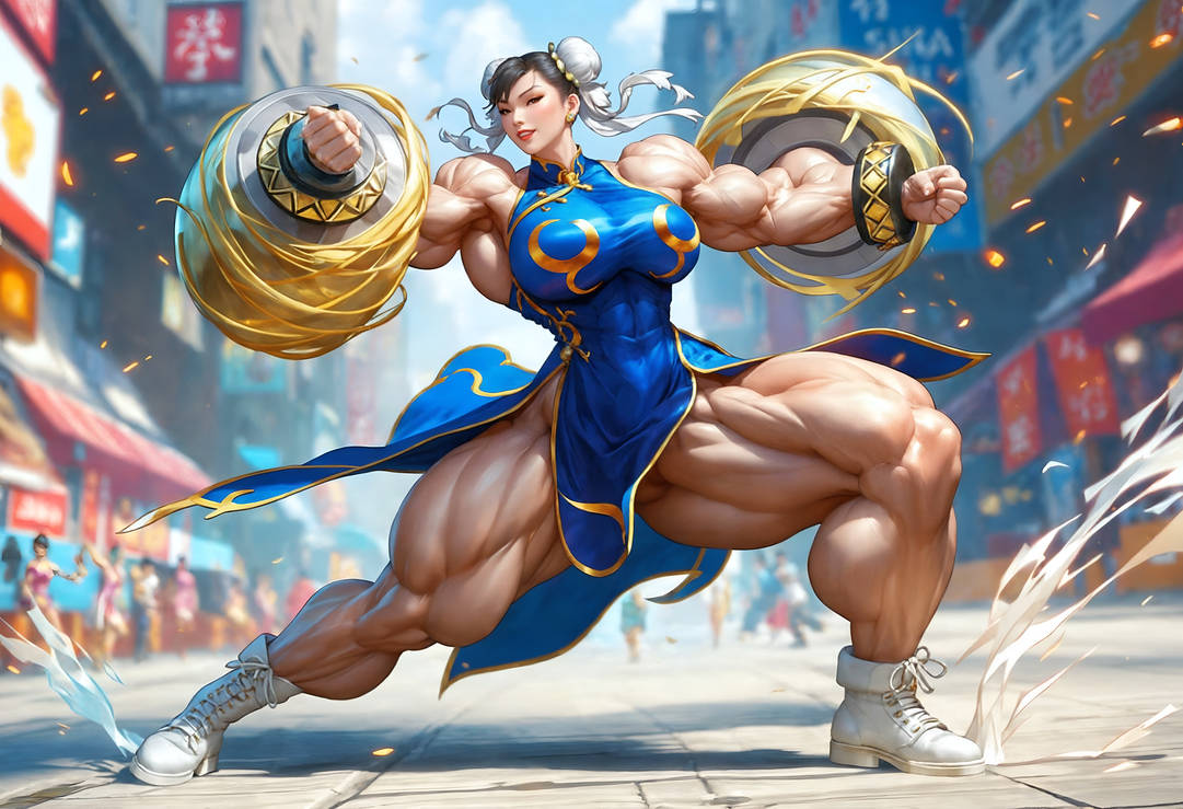 Chun Li Fight Style Chun-li - A Legend in Fighting and Beauty (503) by Jetprovost2 on ...
