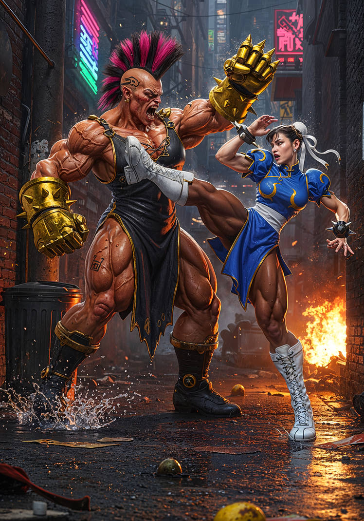 Chun Li Fight Style Chun-li - A Legend in Fighting and Beauty (505) by Jetprovost2 on ...
