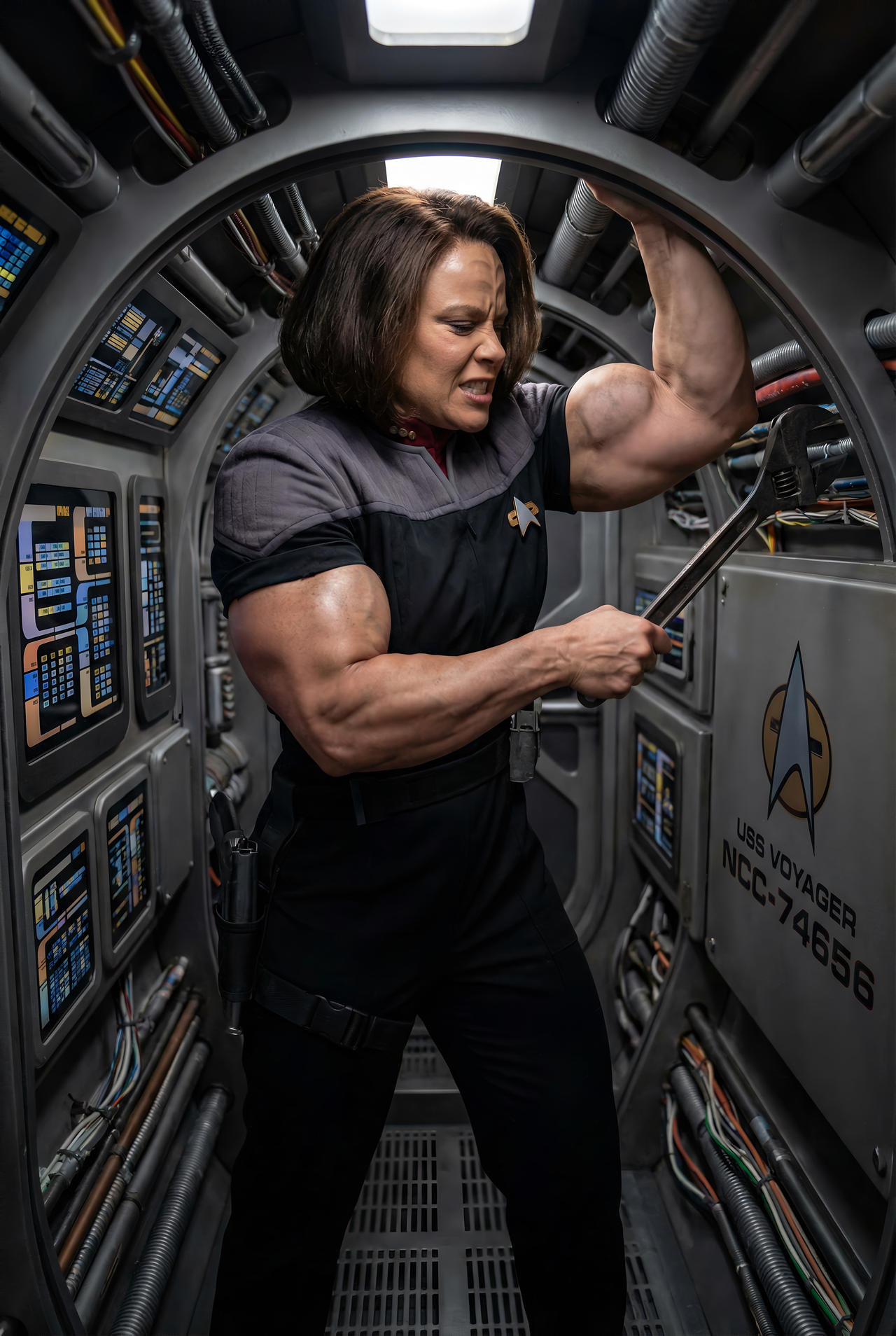 Star Trek - Strange New Muscles (432) by Jetprovost2 on DeviantArt