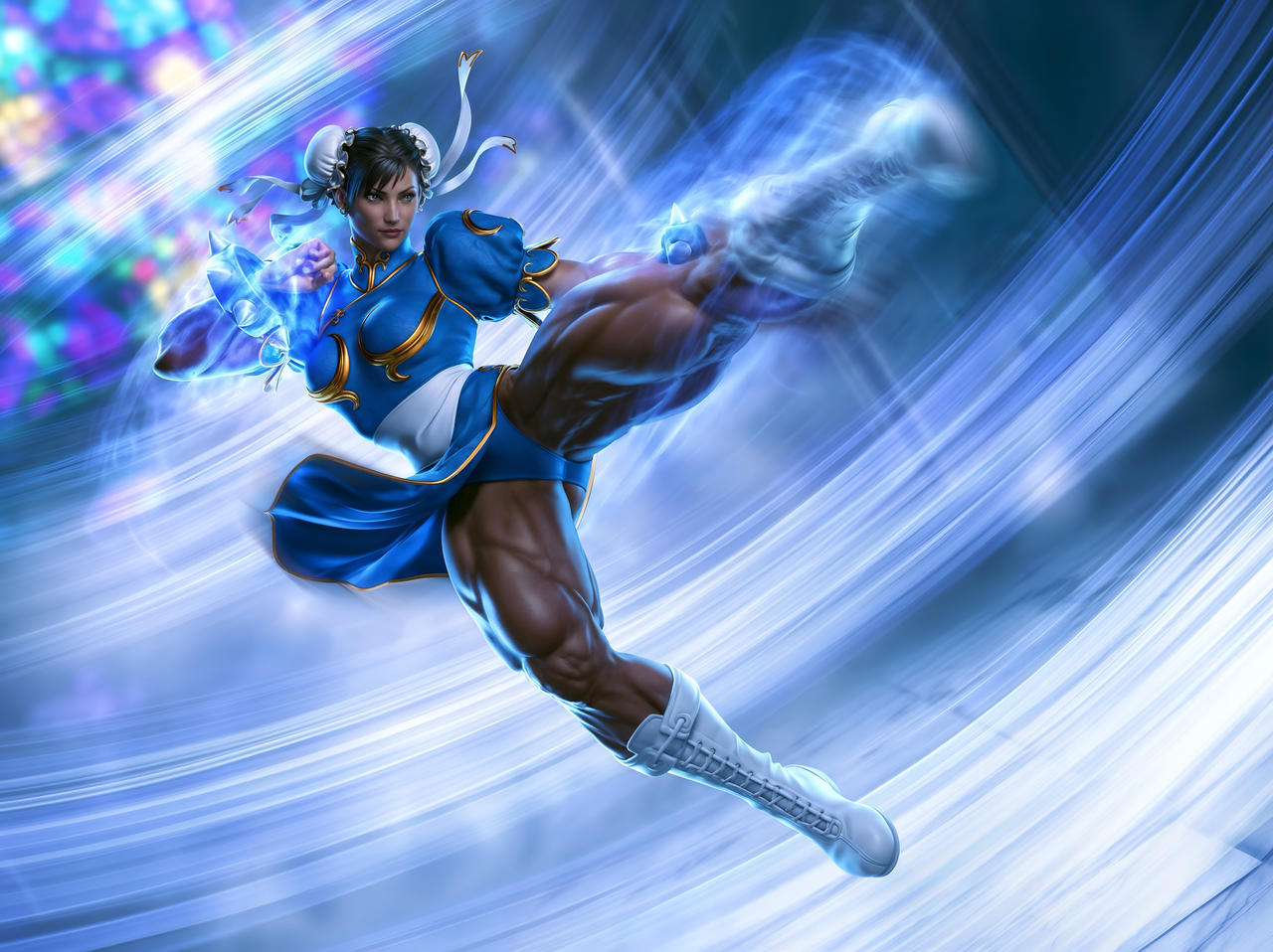 Chun Li Fight Style Chun-li - A Legend in Fighting and Beauty (683) by Jetprovost2 on ...