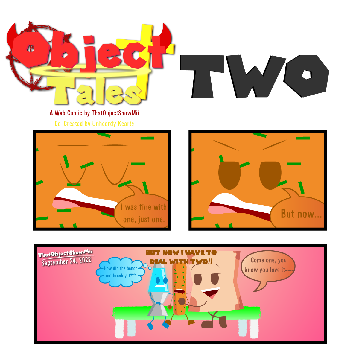 Object Tales Comics (#49): TWO by ObjectTales on DeviantArt