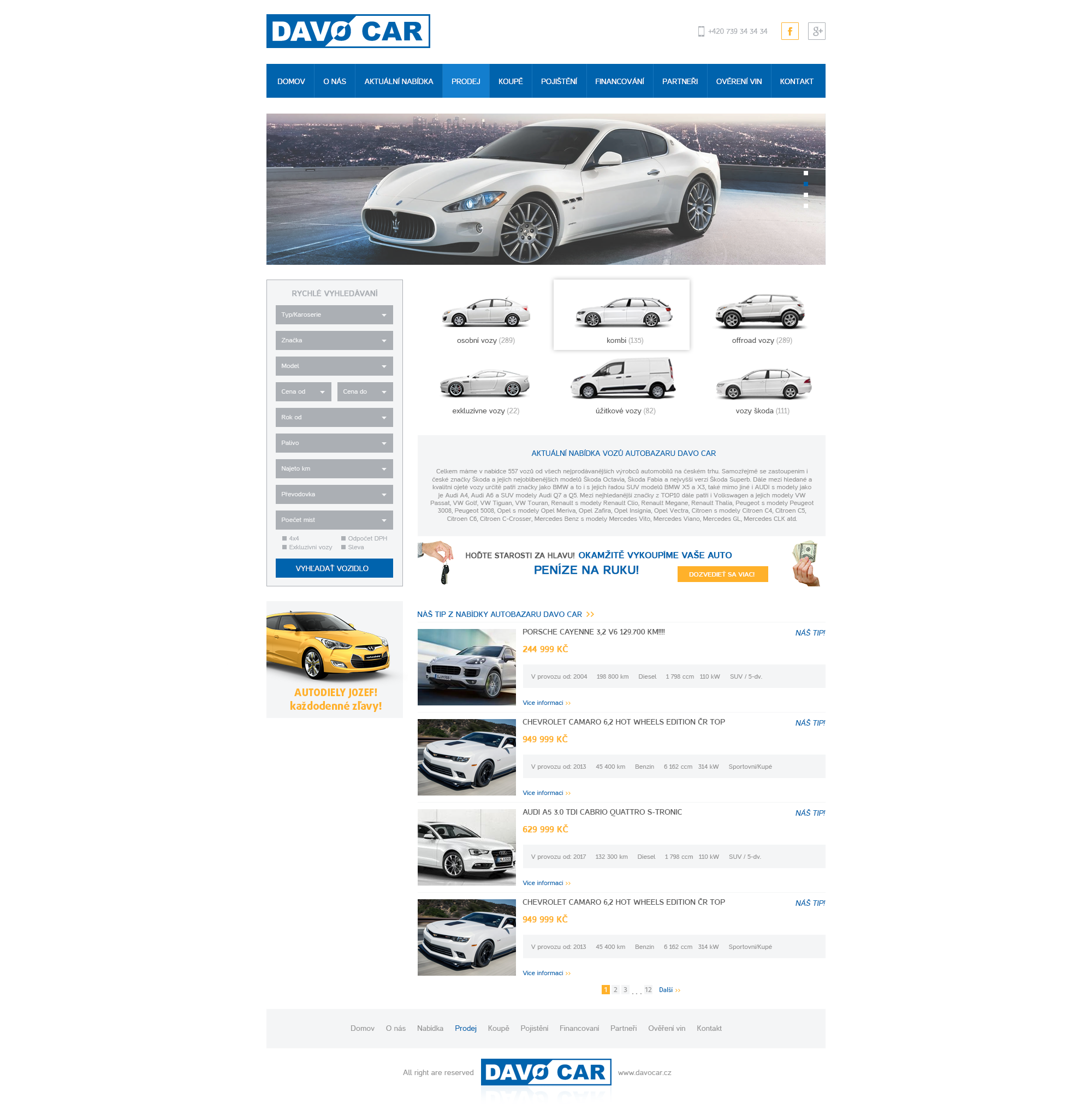 Davocar webdesign