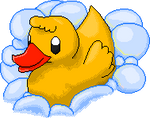 Rubber Duck Pixel by CandiedSnakes
