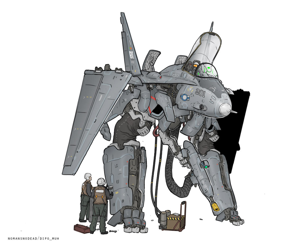 Weirdly looking flying machine by NOMANSNODEAD on DeviantArt