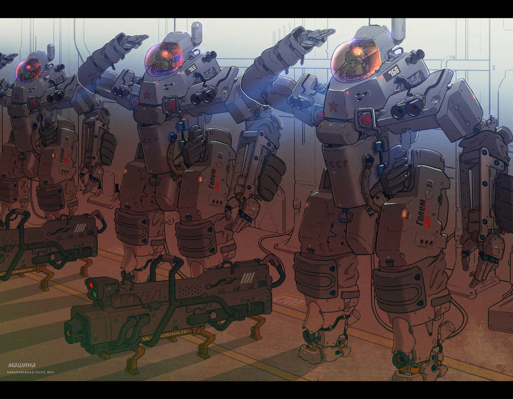 Machine by NOMANSNODEAD on DeviantArt