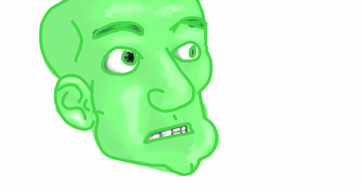 Green Head by Wiglard on DeviantArt