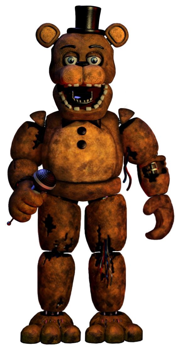 Withered Freddy  Five Nights at Freddy's 2 - 3D model by juztandy  (@juztandyyy) [14d00b1]