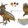 Steampunk Bird Character Design