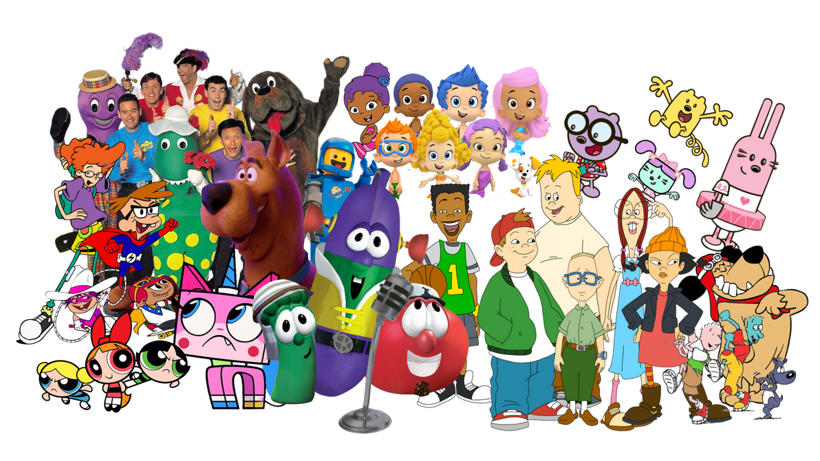 Toon Friends Group Vector 3 by quinn727studio on DeviantArt