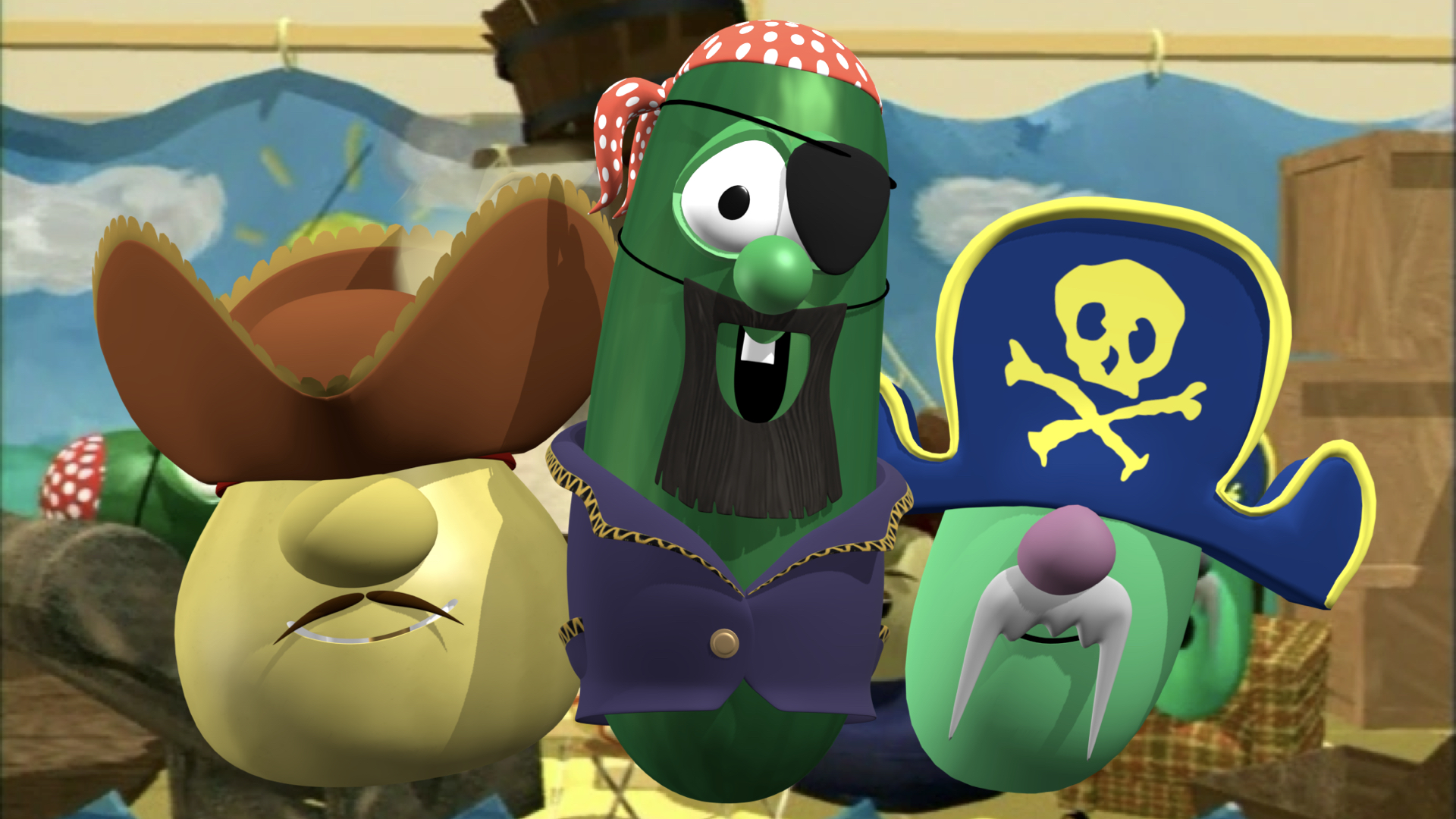 The Pirates Who Don't Do Anything Render by quinn727studio on DeviantArt