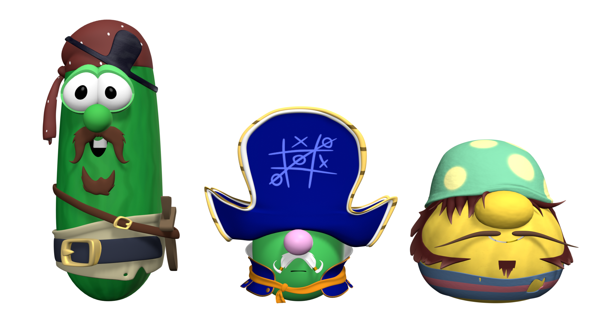 The Pirates Who Don't Do Anything (2006) Render by quinn727studio on ...