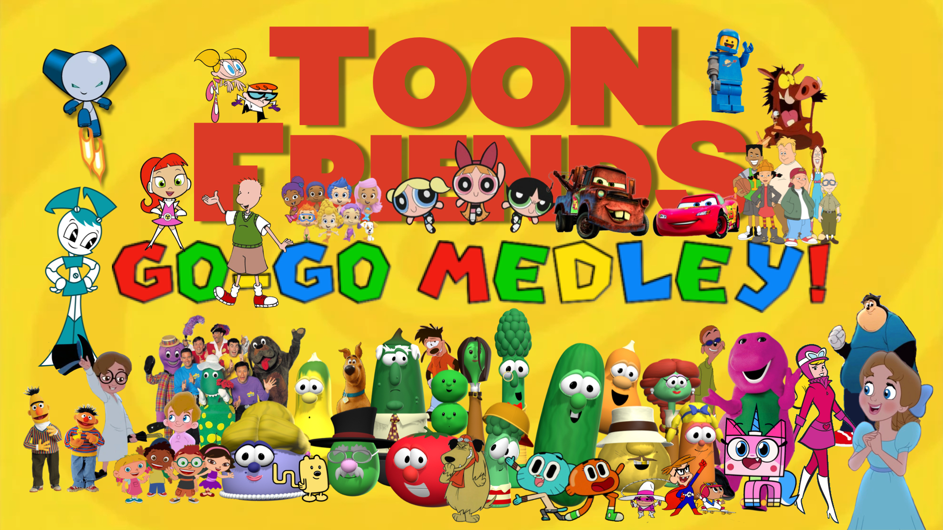 Toon Friends Go Go Medley Title Card By Quinn727studio On DeviantArt toon-friends-go-go-medley-title-card-by-quinn727studio-on-deviantart
