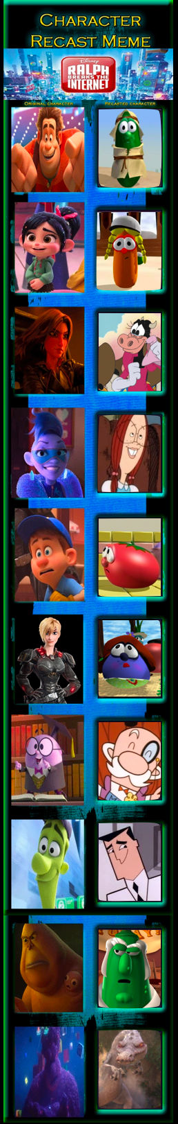 Wreck it Ralph 2 recast meme by quinn727studio on DeviantArt