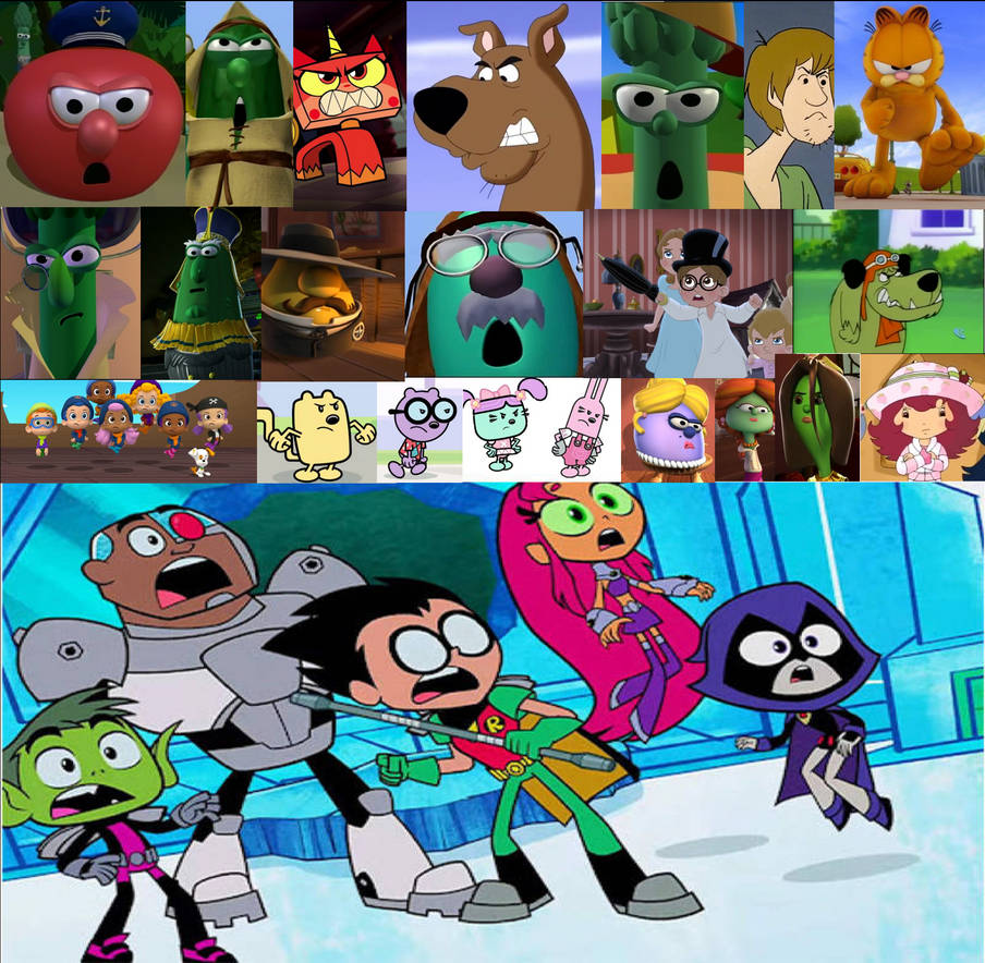 Toon Friends gets angry at Teen Titans Go by quinn727studio on DeviantArt