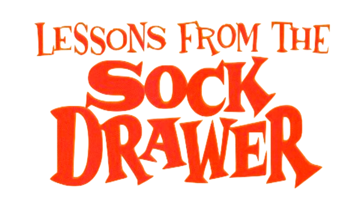 Lessons From Socks Lessons from the Sock Drawer logo by quinn727studio on DeviantArt