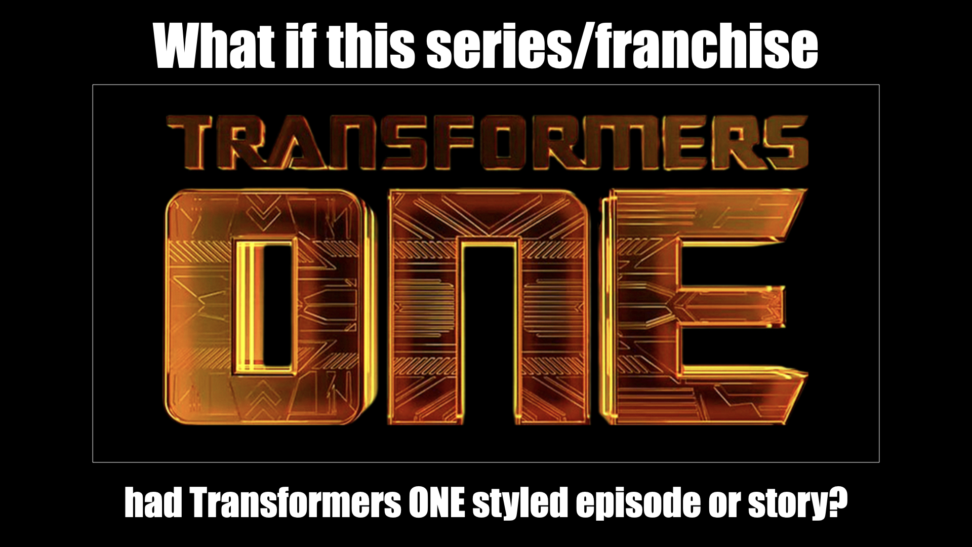 Transformers One Swapped What if had Transformers One styled episode? by quinn727studio on ...