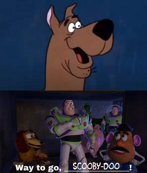 Buzz is Proud of Scooby-Doo