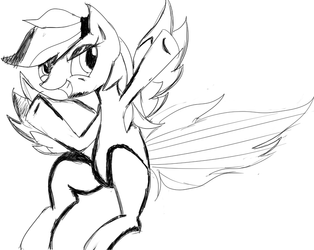 Practica Scketch  Rainbow Dash