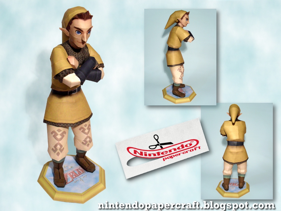 Skyward Sword: Pipit Papercraft