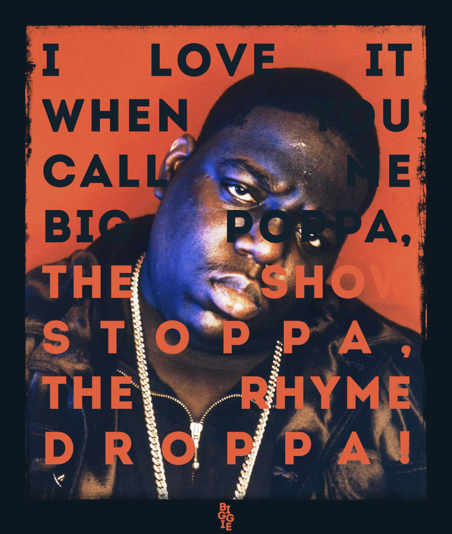Big Poppa Rapper BIG POPPA - Notorious BIG by danielebetter on DeviantArt