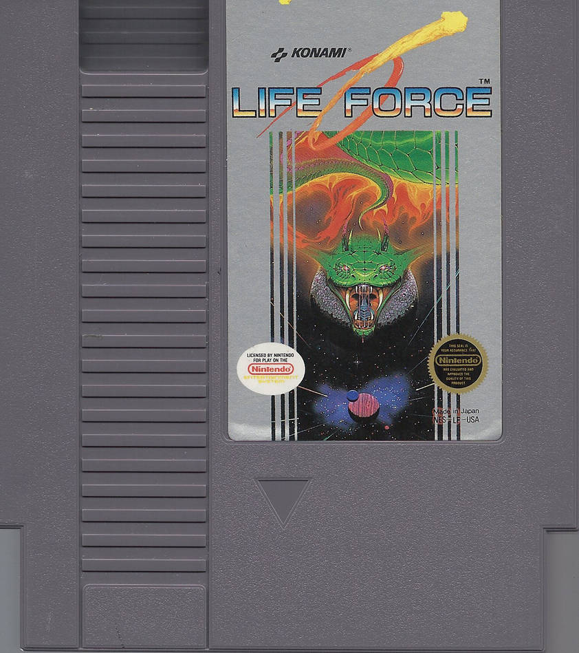 Life Force NES by ProductPictures on DeviantArt
