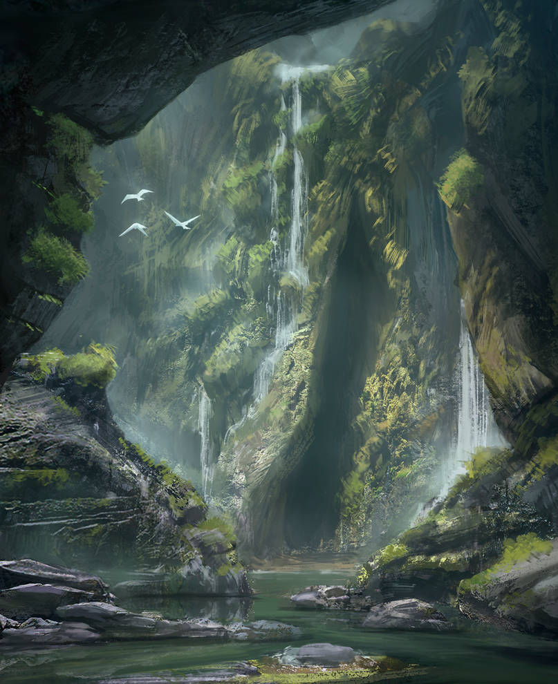 Cave by JoseArias on DeviantArt