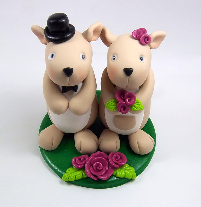 Kangaroo Theme Cake Topper