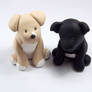 Puppies Wedding Cake Topper