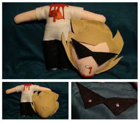 Headless!Dirk plushie