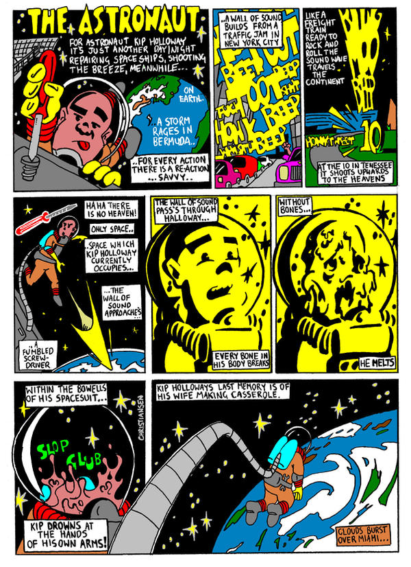 The Astronaut 2007 by beatsthekangaroo on DeviantArt