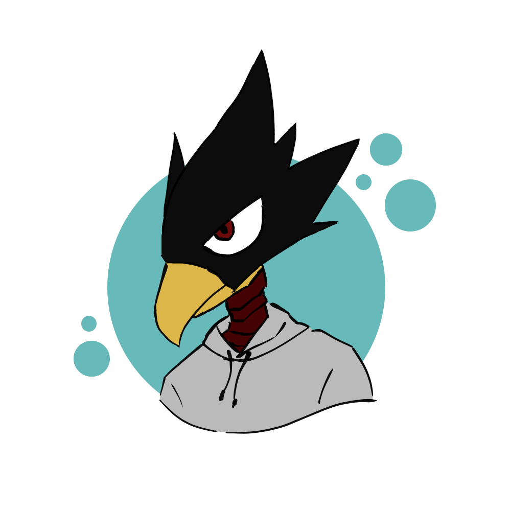 Tokoyami?? by Volixy on DeviantArt