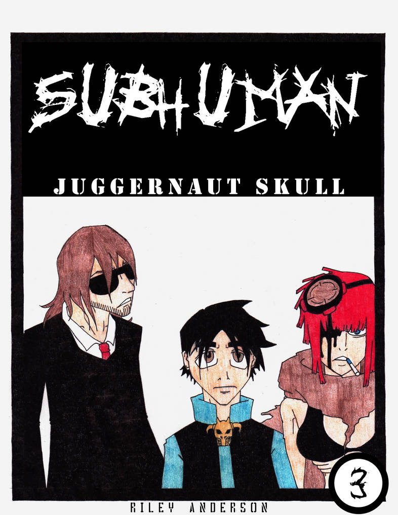 SUBHUMAN Chapter 3 - Cover by subhuman-manga on DeviantArt