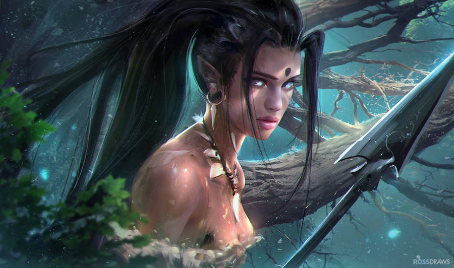 NIDALEE : Youtube! by rossdraws NIDALEE : Youtube! by rossdraws