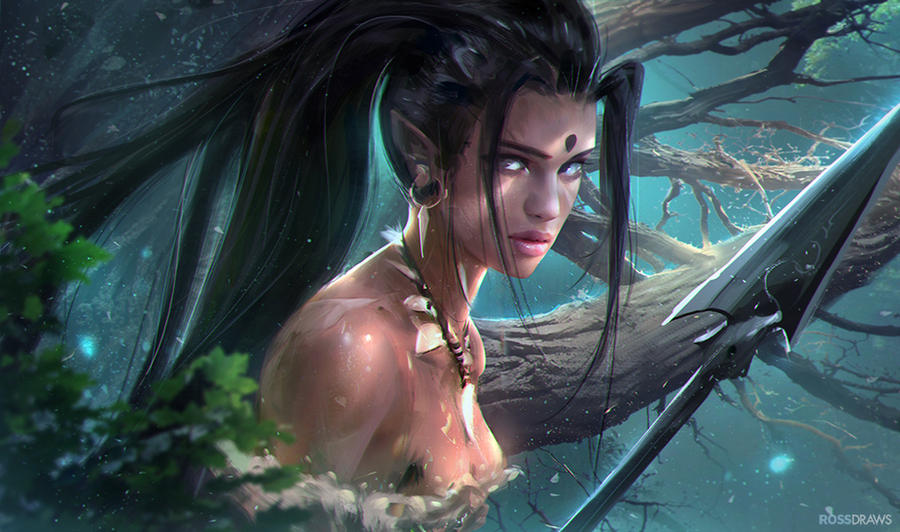 NIDALEE : Youtube! by rossdraws