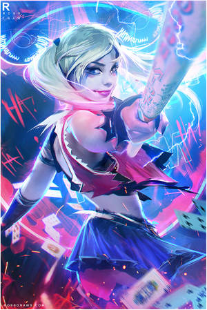 Harley Quinn :YOUTUBE! by rossdraws Harley Quinn :YOUTUBE! by rossdraws
