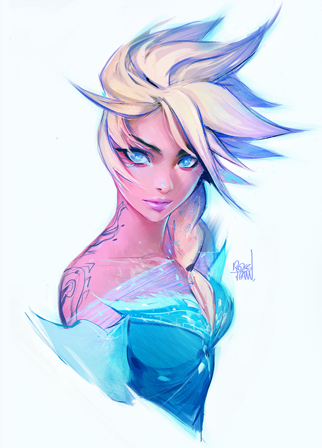 Elsa Sketch