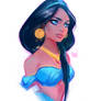 Princess Jasmine Sketch :)