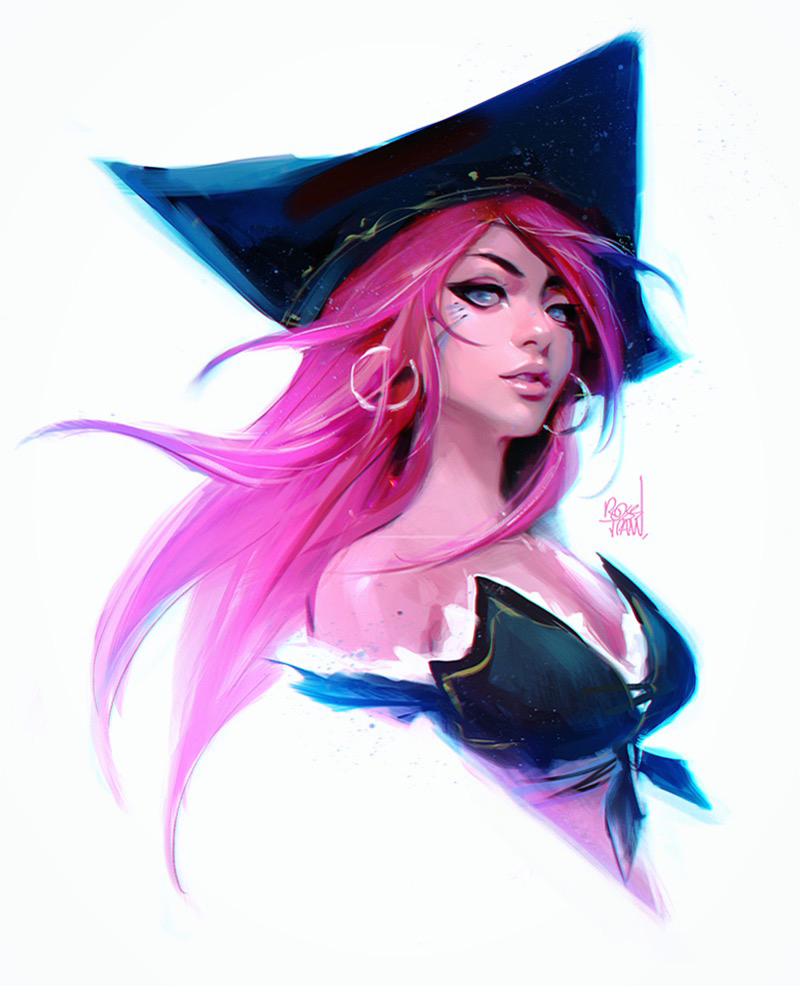 Miss Fortune sketch by rossdraws
