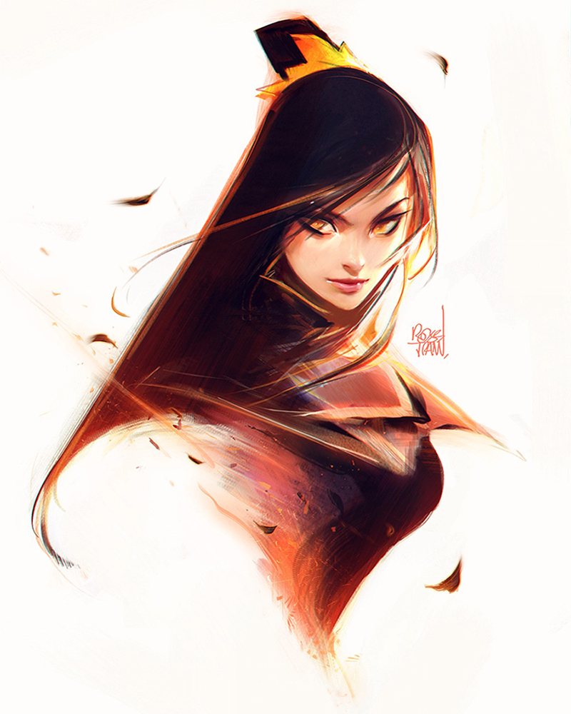 Azula Sketch by rossdraws