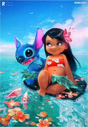 Lilo and Stitch : YouTube by rossdraws