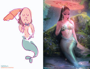 Mermaid redraw! : YouTube