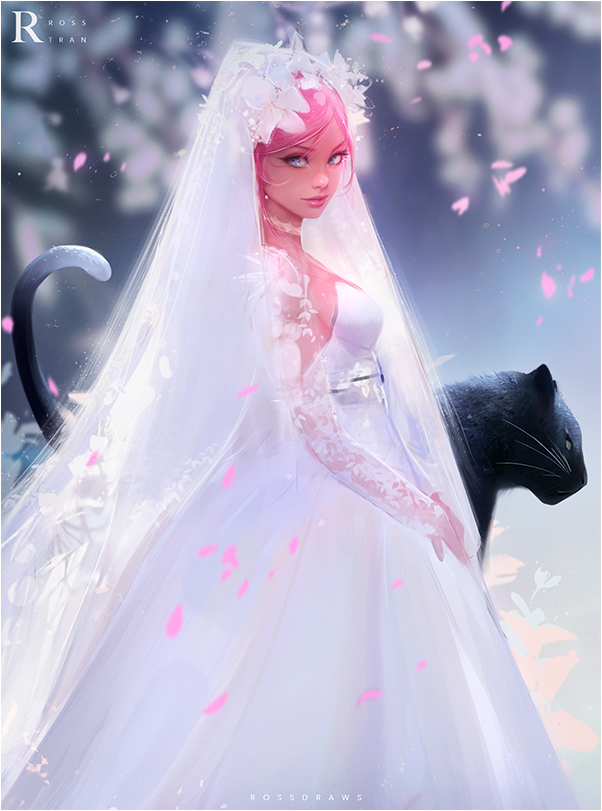 Mila the Bride! : YouTube by rossdraws