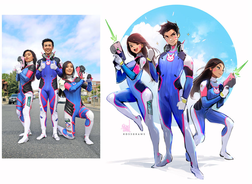Dva Squad OOTD #13 by rossdraws