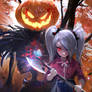 Blue Butterfly - Happy Halloween!