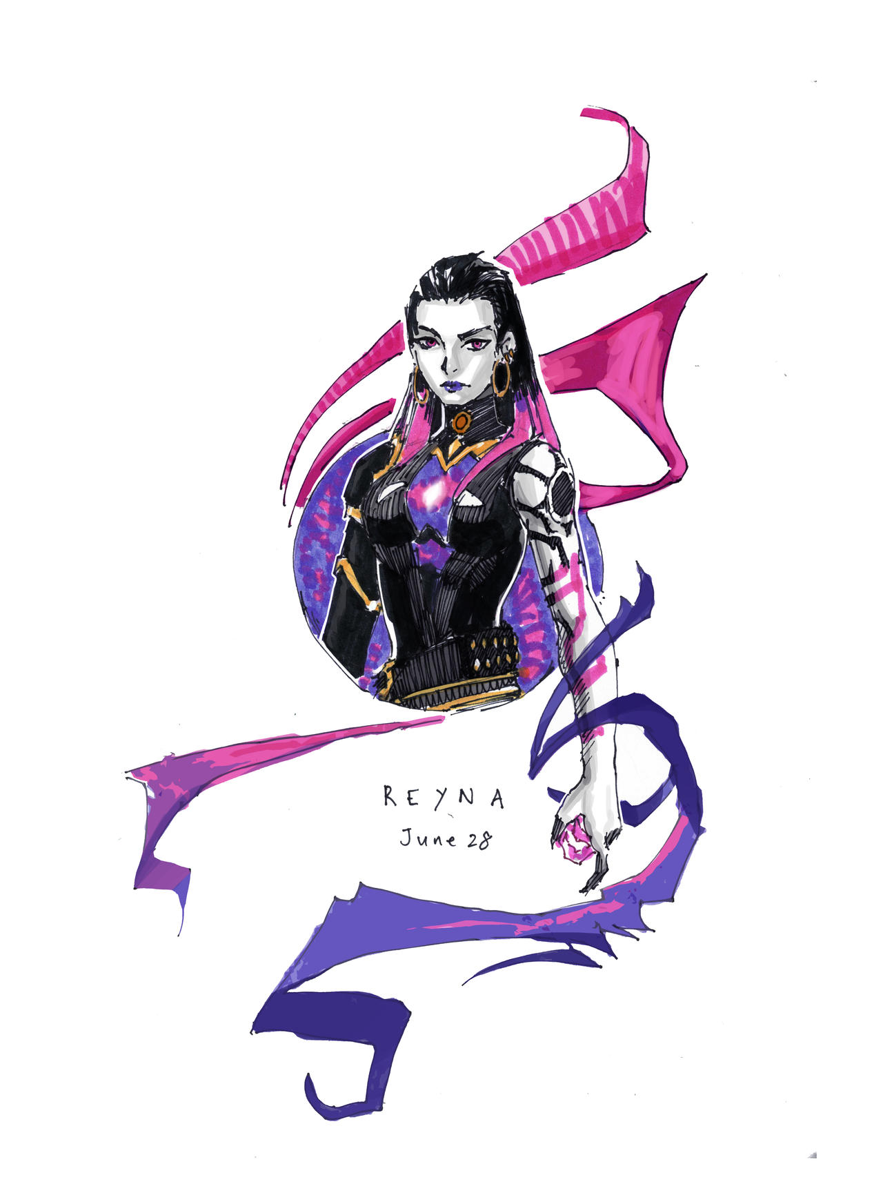 Reyna by AliasArtworks on DeviantArt