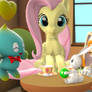 Cream and Fluttershy