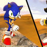 Sonic VS Shadow (Parody of Dragon ball Z)