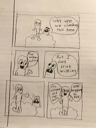 Wilkins Coffee Comic Wilkins Cannot Take Criticism