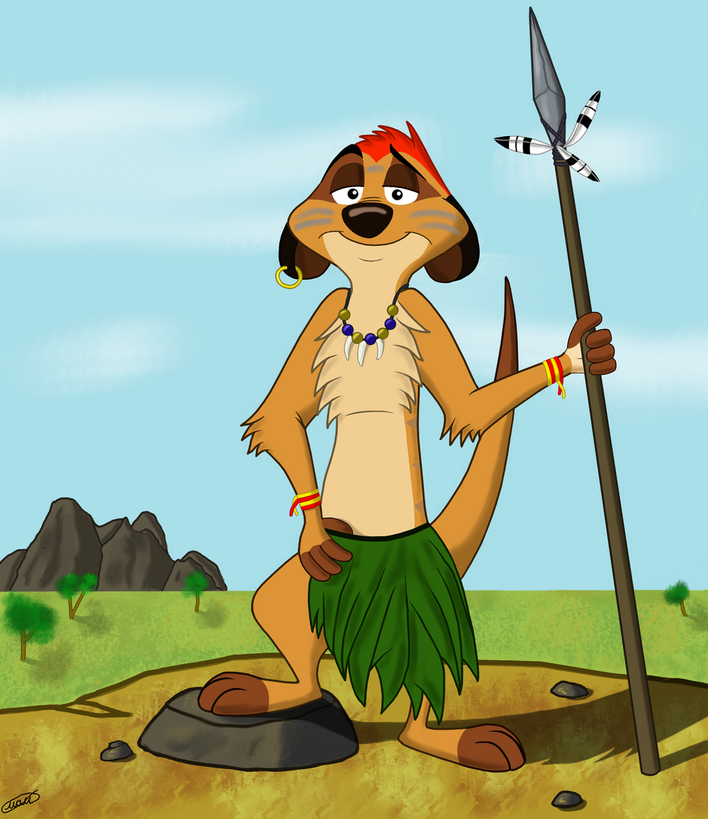 Grumpy Timon Timon-warrior by Timmy-Surikat on DeviantArt